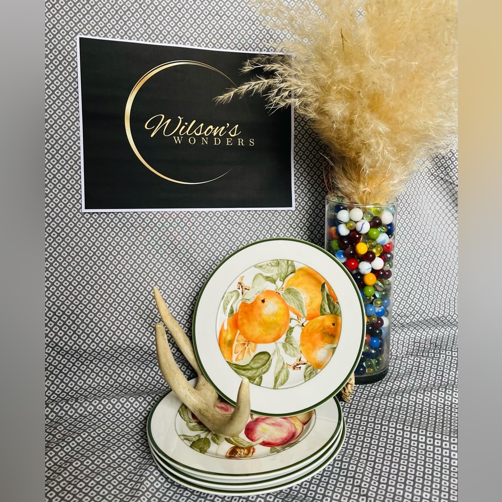 American Atelier Blossom Breeze Plate Set